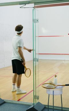 Let's play squash cover