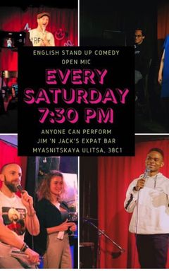 Moscow English Stand-Up on Saturday cover