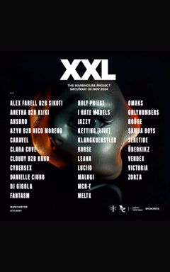 XXL WHP @Manchester cover