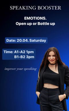 Speaking Booster cover