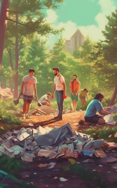 Eco-friendly Hiking and Trash Clean-up cover