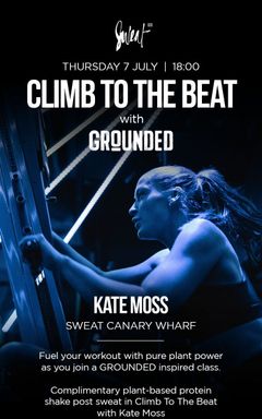 CLIMB TO THE BEAT WITH KATE MOSS & GROUNDED cover