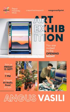 Free Art Exhibition in a Plant Shop 🪴🖼🧡 cover