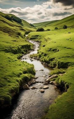 Hiking and Meditation in the Countryside cover