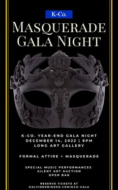 NYC MASQUERADE GALA cover