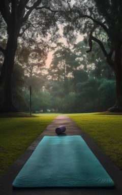 Sunrise Yoga at Frankfurt Botanical Garden cover