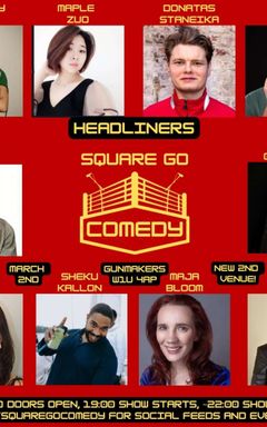 Square Go Comedy at Gunmakers cover