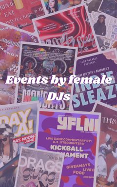 Events by female DJs cover