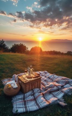 Hiking and Sunset Picnic cover