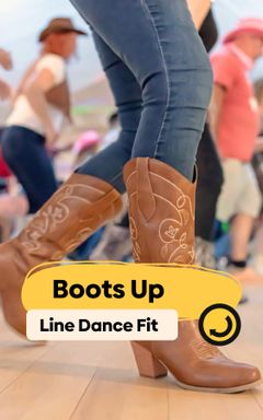 Boots Up: Line Dancing Fitness 👢🤠 cover