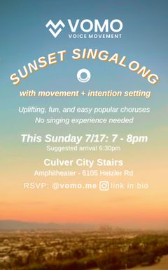 Sunset SINGALONG cover