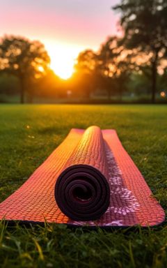 Sunset Yoga in the Park cover