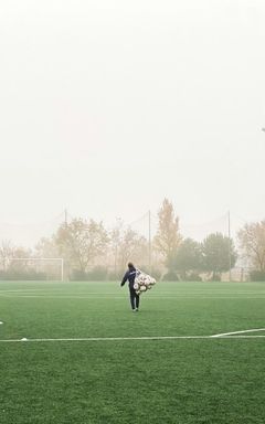 Football with Sasha cover