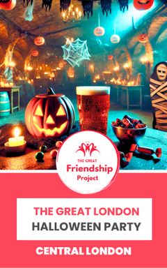 The Great London Halloween Party 🎃💀 cover