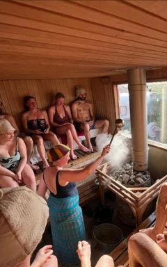 Sauna after work community@ Hackney baths cover