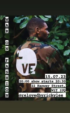 🍃 Reinventing Camouflage: Fashion Show Party 🥳🍾🍸 cover