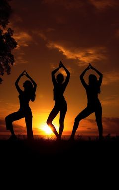 Sunset Yoga on Primrose Hill cover