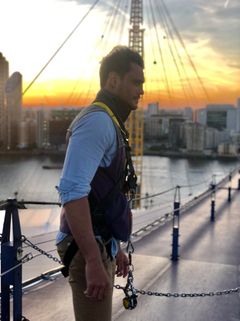 Sunset Climbing at the O2 cover