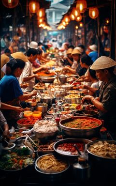 Trip to an Exotic Food Market