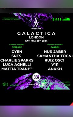 Galactica @Studio338: DYEN, Charlie Sparks +More cover