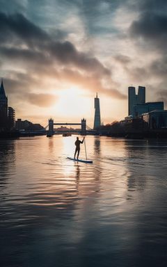 Paddle Boarding Expedition on the Thames cover