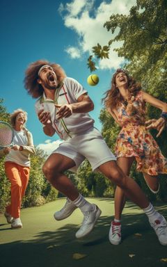 Tennis Tournament in Paddington Gardens cover