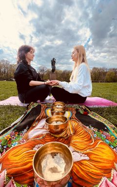 Yoga& sound healing session 🤍 cover