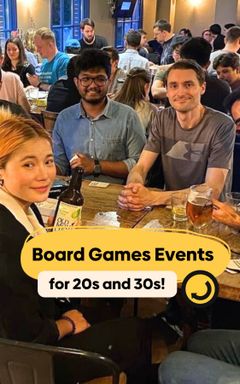 FREE Board Games Events | London 20s and 30s cover