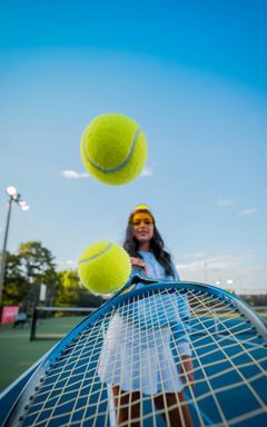 Tennis at home house for girls cover