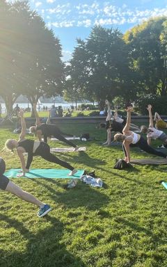 Park Yoga and Picnic to Embrace Summer ! cover