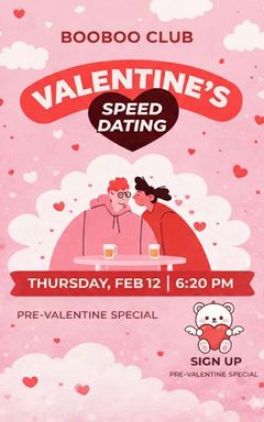 💕 Pre-Valentine’s Speed Dating💘 cover