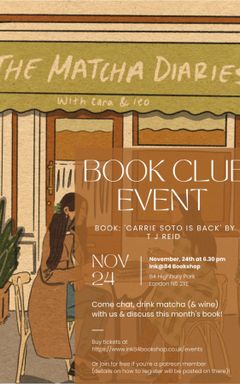 book club event! cover