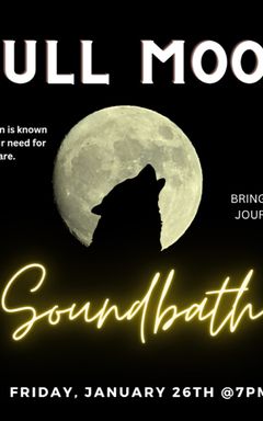 Full Moon Meditative Soundbath cover