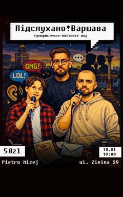 Підслухано Варшава cover