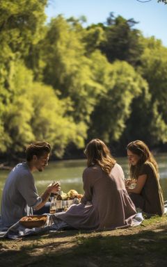 Sunday Picnic by the River cover