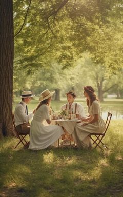 Picnic and Painting in Lazienki Park cover