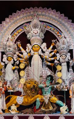 Durga puja celbration cover