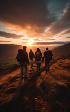 Sunset Hike at Hampstead Heath cover