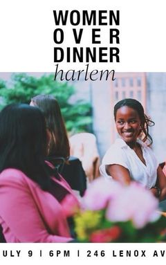 Women Over Dinner Harlem cover