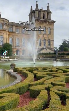 Trip to Oxford and Blenheim palace cover