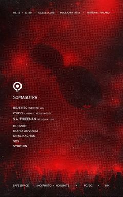 SOMASUTRA | 03.12 | Warsaw, Odessa Club cover