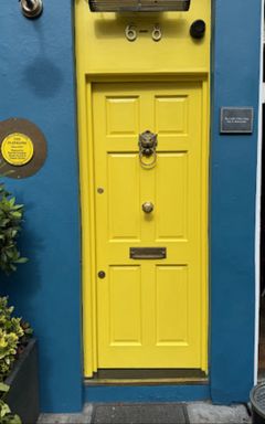 Friday night at the little yellow door. cover