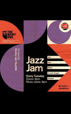 Jazz Jam back @ The Night Owl cover