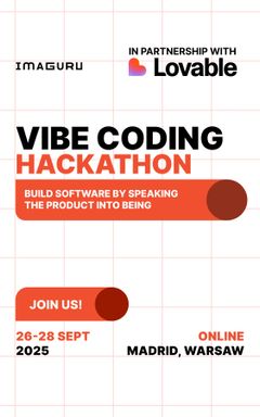 Imaguru Vibe Coding Hackathon with Lovable cover