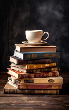 Book Club in a Charming Café cover