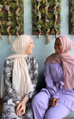 Muslim ladies social cover