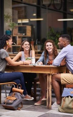 Real Conversations : wellness coffee meet up cover