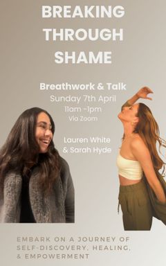 Breaking Through Shame cover