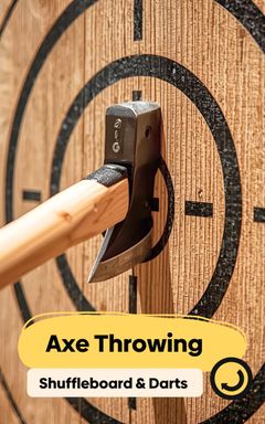 Axe Throwing, Darts & Shuffleboard 🪓🎯 cover