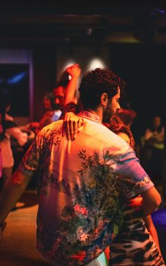 Valentines Latin social dance and games cover